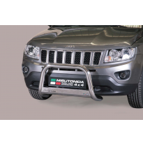 Defensa Delantera Acero Inox Jeep Compass 11&gt; Diametro 63 Homologada