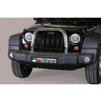 Defensa Delantera Acero Inox Jeep Wrangler 11&gt;