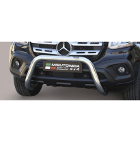 Defensa Delantera Acero Inox Mercedes X Class ø 76 Homologada - Misutonida Italia