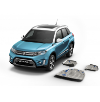 Proteccion kit completo (3 pcs) RIVAL Suzuki Vitara LY 2015- . Aluminio 4 mm