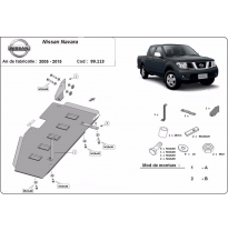 Protección Del Depósito De Combustible Nissan Navara D40 2005-2015 Acero 2,5mm