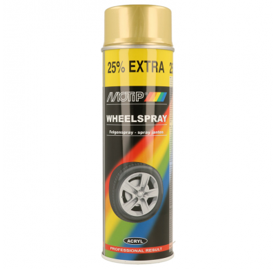 Spray Rueda Motip - Dorado - 500ml