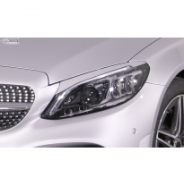 Pestañas de faros para Mercedes Clase C (W205) Sedan/Estate/Coupé 2014-2021 (ABS) RDX RACEDESIGN