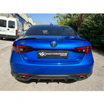 Labio de spoiler de maletero adecuado para Alfa Romeo Giulia 2015- (PU)