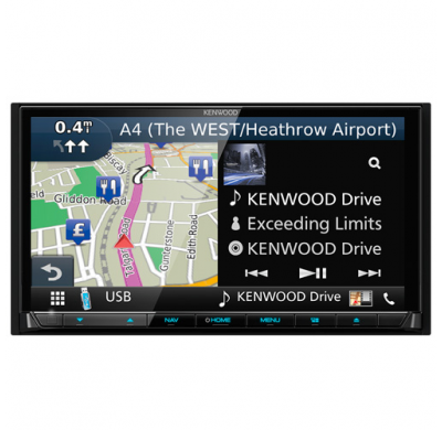 Radio Monitor D/D  Kenwood Dnx 8170 Dabs , 7" , Android Auto , Car Play , Avnb ,