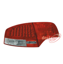 Pilotos Led Audi A4 Lim. 05+ _ Rojo/Transparente