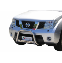 Defensa Delantera Acero Inox Nissan Pathfinder 05/11 Diametro 63 Homologada