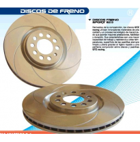 Discos Freno Delanteros Alfa Romeo 145 1.4i Twin Spark 16v 98-00 257,5x20x40,5 Torn.4