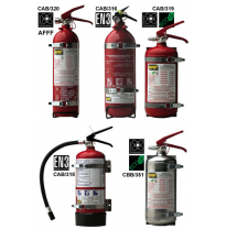 Extintores Extintor Giratorio De Acero.
4 Kg. De Polvo, Clases A,B*c, Con Su Correspondiente Soporte Y Abrazadera De Zafado Rápi