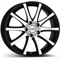 Llanta Dezent Rm Dark  7,5x17 Negro/Pulido Dezent Wheels