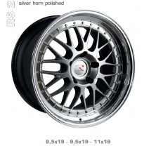 Llanta Emotion Wheels Rs2 Silver 8,5x19