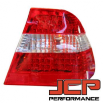 Piloto Trasero Crystal-Red/Clear Led Jcp Bmw 3-Series E46 4dr 98/01