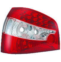 Pilotos Traseros Au A3 96-00 Led Red/Clear
