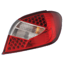Pilotos Traseros Pe 307 Led Red/Clear (Excl. Wagon/Sw)