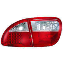 Pilotos Traseros Se Leon 99-05 Led Red/Clear