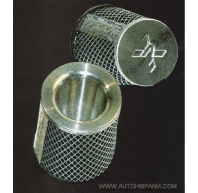 Pk Universal  Cuello Goma/ Metalic. A-60mm. Vector Alu - El Filtro Conico Esta Fabricado En Espuma Multilaminada,Recubierta Por