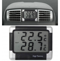 Termometro Int/Ext+alerta Hielo (Pila No Incluida)